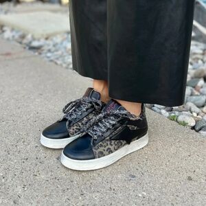 A.S.98 Allen Sneaker in Grey Leo